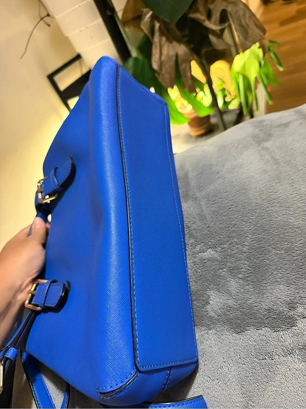 kate spade new york Staci Medium Satchel Blue